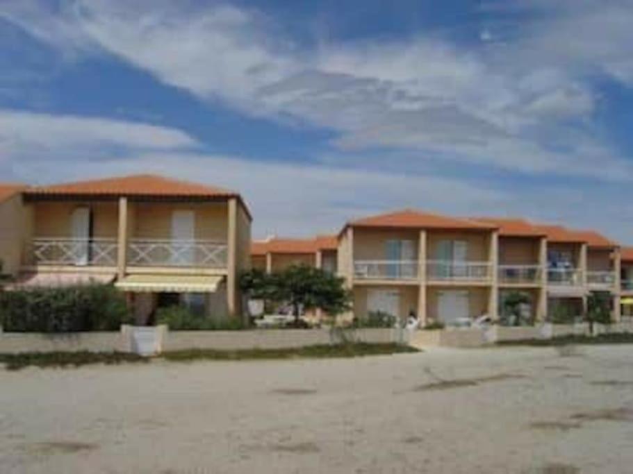 Villa Face A La Mer Sur Le Sable 8 Clim A L'Etage Le Barcarès Kültér fotó